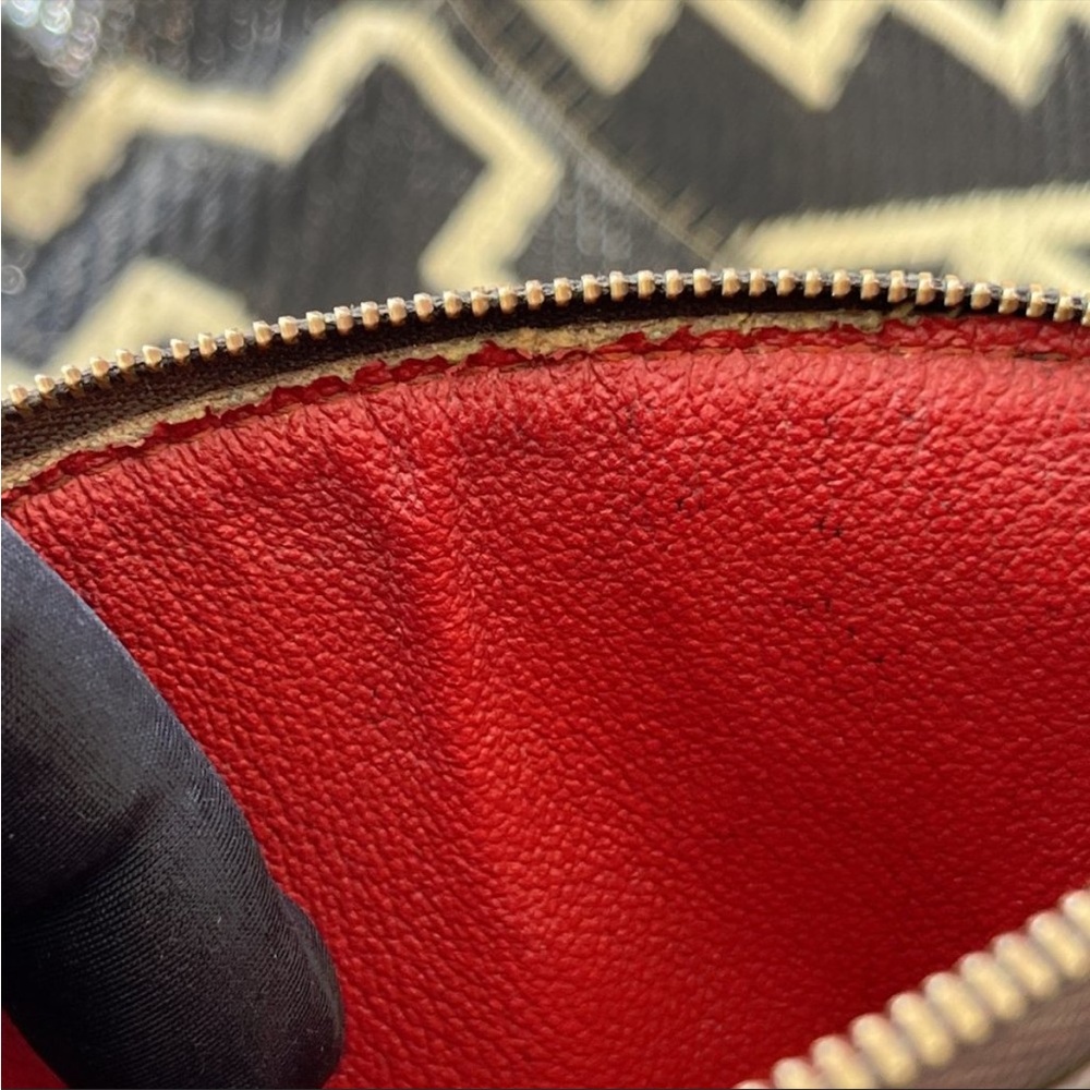 Louis Vuitton pouchette Ebene Damier - Picture 13 of 14